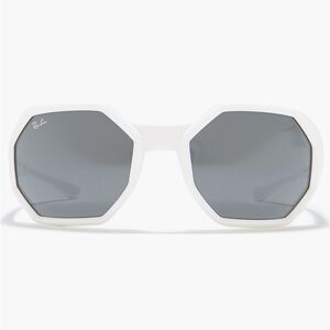 Ray-Ban 59mm Wrap Sunglasses (RB 4337) in White NWT